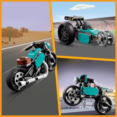 Imagem de LEGO Creator 3 em 1 - Motocicleta Vintage 31135