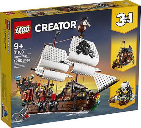 Imagem de LEGO Creator 3in1 Navio Pirata 31109 Brinquedo com Inn & Skull I
