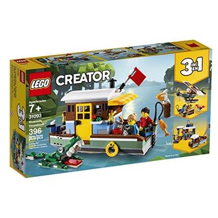 Imagem de LEGO Creator 3in1 Riverside Houseboat 31093 Kit de Construção (396 Peças)