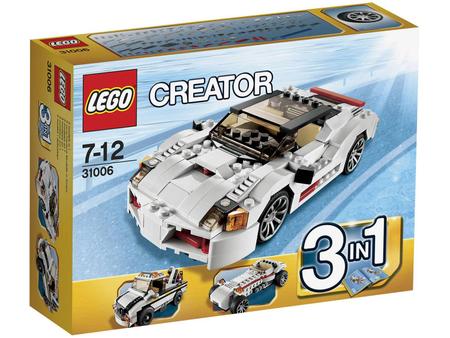LEGO Creator Carros de Alta Velocidade 286 Pe as 31006