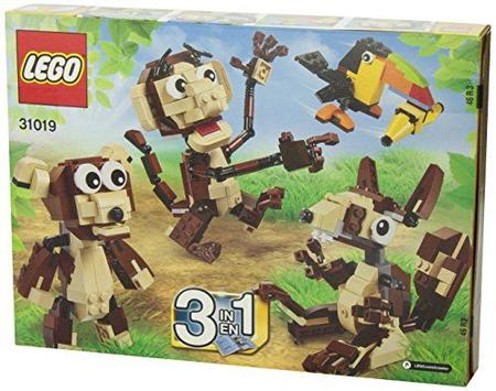 LEGO Criador 31019 Animais Floresta Brinquedos de Montar e