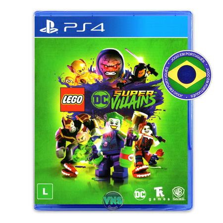 Lego DC Super Villains + Hand Spinner Naipes PS4 Pronta Entrega