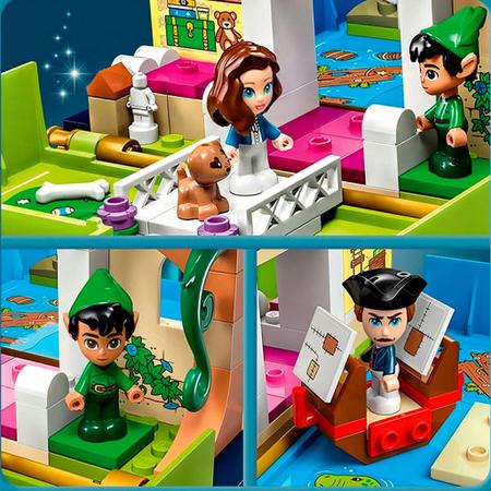 Imagem de Lego Disney Livro Peter Pan E Wendy 111 Peças 43220 - Lego