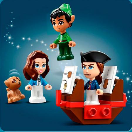 Imagem de Lego Disney Livro Peter Pan E Wendy 111 Peças 43220 - Lego