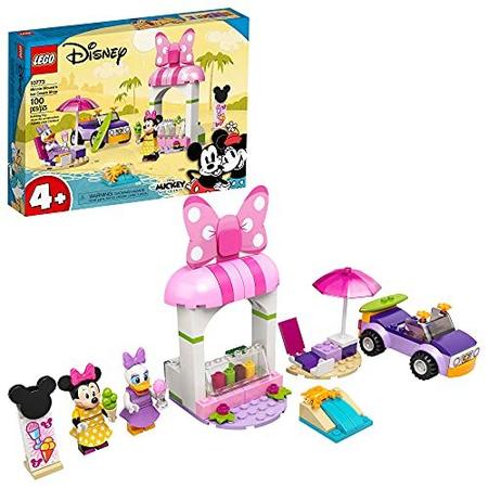 Imagem de LEGO Disney Mickey e Amigos Minnie Mouse's Ice Cream Shop 10773 Building Kit Brinquedo divertido que faz o melhor presente Nova 2021 (100 peças)