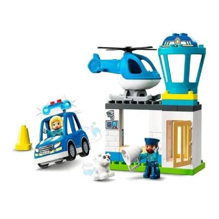 Imagem de Lego Duplo 10959 Delegacia De Polícia E Helicoptero 40 Pcs