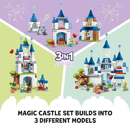 Imagem de Lego Duplo 3 Em 1 O Castelo Mágico Disney 10998
