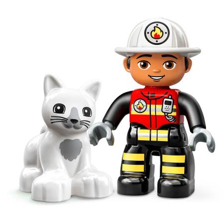 Imagem de Lego Duplo Caminhao Dos Bombeiros 10969 21Pcs