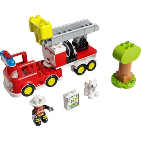 Imagem de Lego Duplo Caminhao Dos Bombeiros 10969 21Pcs