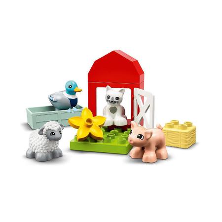 Imagem de Lego Duplo Cuidado Dos Animais Na Fazenda 11 Peças 10949