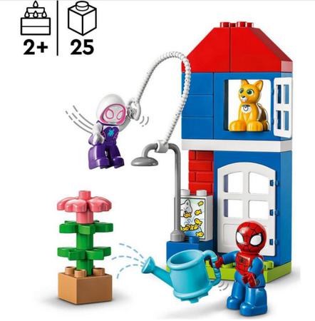Imagem de LEGO Duplo Marvel Spiderman - A Casa do Homem-Aranha 25 peças - 10995 - LEGO