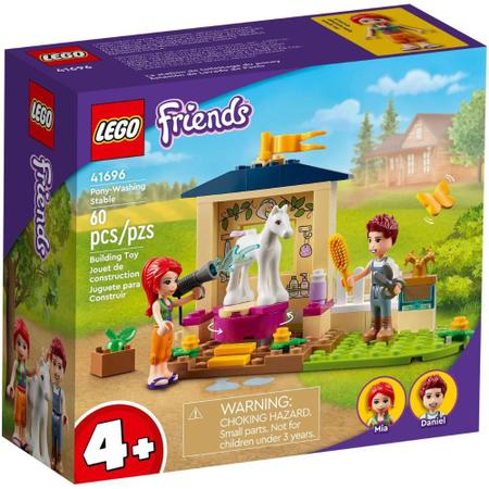 Imagem de Lego Friends 60 Pçs Estabulo de Banho do Ponei - 41696