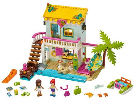 Imagem de LEGO Friends Casa na Praia - 444 Peças 41428