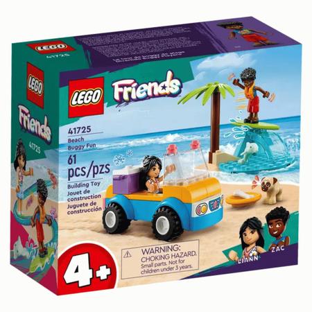 Imagem de Lego Friends Diversão com Buggy de Praia 61 peças 41725