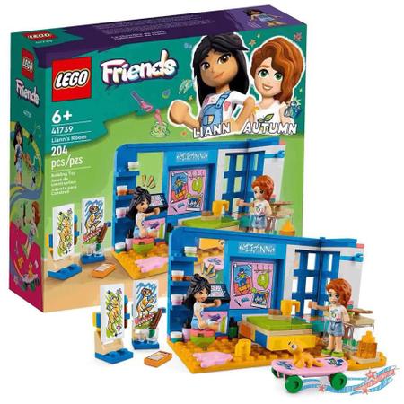 Imagem de Lego Friends O Quarto da Liann 204 peças 41739