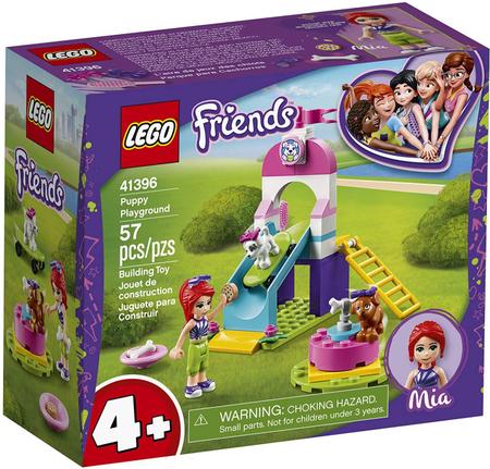 Imagem de LEGO Friends Puppy Playground 41396 Kit de construção inicial Melhor brinquedo animal com LEGO Friends Personagem Mia, Nova 2020 (57 Peças)