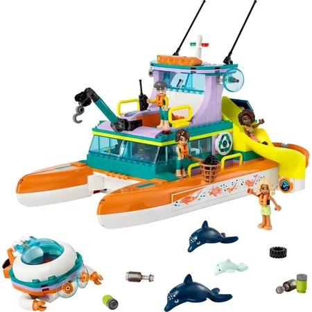 Imagem de Lego Friends Sea Rescue Boat 41734 717 Peças