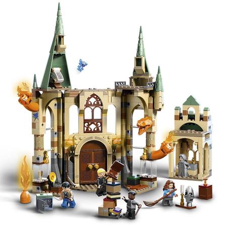 LEGO - Harry Potter - Hogwarts: Sala dos Requerimentos, castelo modular e  mini figuras, 76413, LEGO HARRY POTTER