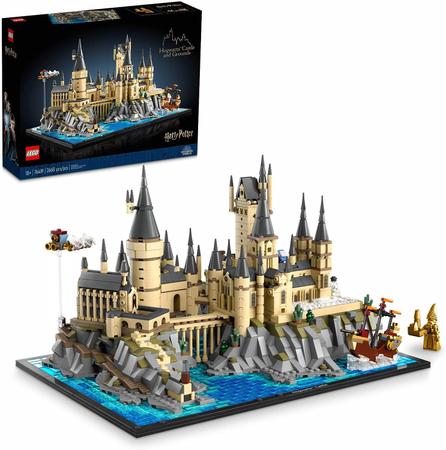 Melhor preço ainda no novo LEGO Harry Potter 76419 Hogwarts Castelo e  terrenos