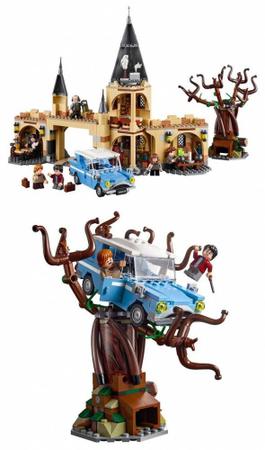 Lego Harry Potter: O Túnel Shrieking Shack e o Salgueiro Lutador