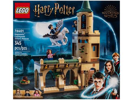 Lego Harry Potter Patio Hogwarts Resgate de Sirius 345 Pcs