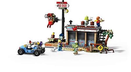 Imagem de LEGO Hidden Side Shrimp Shack Attack 70422 Realidade Aumentada (AR) Conjunto de Edifícios com Minifiguras Fantasmas e Carro de Brinquedo para Caça a Fantasmas, Brinquedo Tecnológico para Meninos e Meninas (579 Peças)