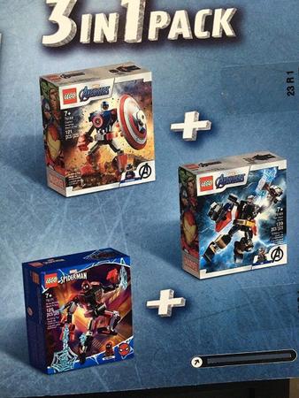 LEGO Super Heroes Marvel 3 em 1 - Coleção Armadura Robô - 66671