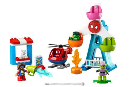Imagem de Lego Homem Aranha e Amigos Parque de Diversões 10963