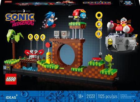 LEGO Sonic the Hedgehog Green Hill Zone 1125 Peças - 21331