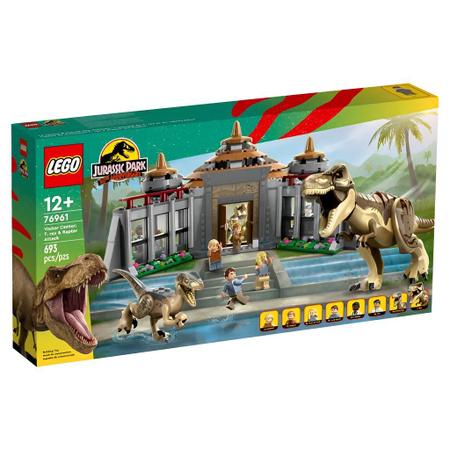 Imagem de LEGO Jurassic Park Centro De Visitantes Ataque De T.Rex E Raptor 76961 Lego