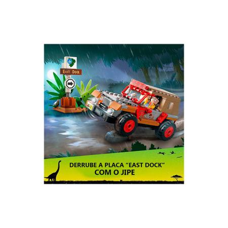 Imagem de Lego Jurassic Park Emboscada do Dilofossauro 76958 - 211 Peças