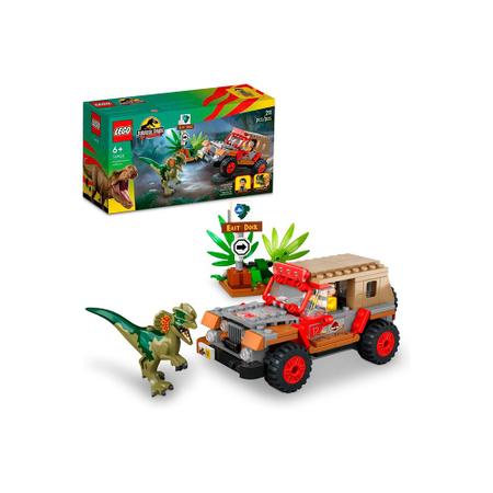 Imagem de Lego Jurassic Park Emboscada do Dilofossauro 76958 - 211 Peças