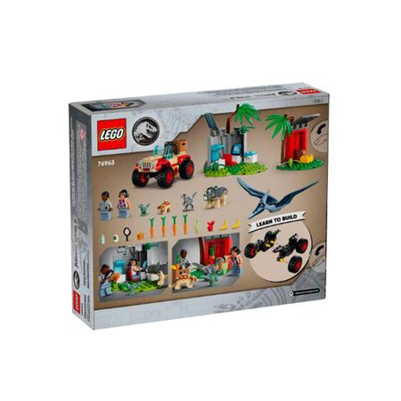 Imagem de Lego Jurassic World Centro Resgate Dos Filhotes Dinossauro