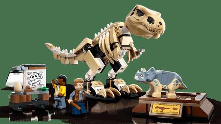 LEGO Jurassic World - Exposição de Fóssil do Dinossauro T.rex