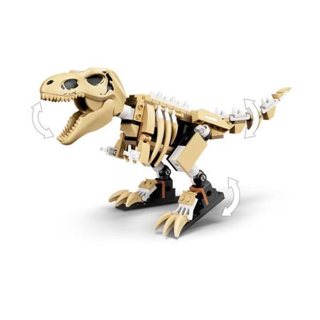 LEGO Jurassic World - Exposição de Fóssil do Dinossauro T.rex