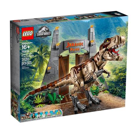 Jurassic Park: Fúria de T. rex 75936 - Conjuntos LEGO® Mundo Jurássico -   para crianças