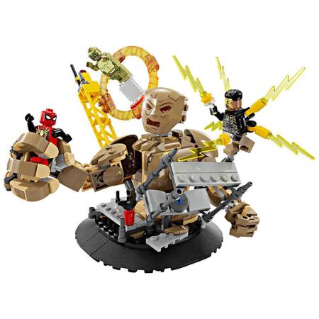 Imagem de Lego marvel 76280 homem aranha vs sandman batalha final