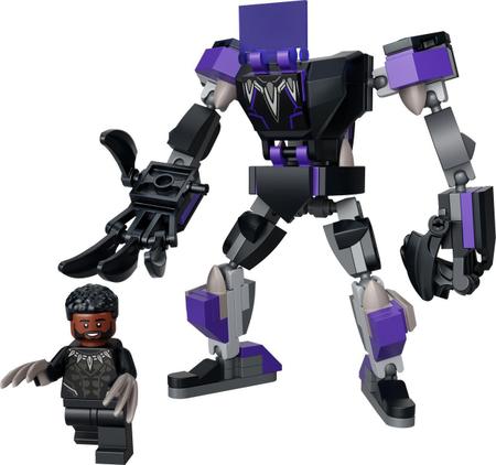 Imagem de Lego Marvel Armadura Robo Do Pantera Negra 124 Peças - 76204
