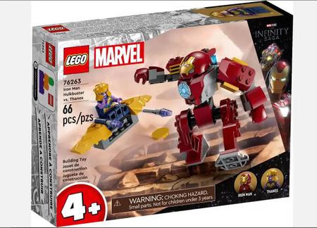 Imagem de Lego Marvel Caça-Hulk Do Homem De Ferro Vs. Thanos - 76263