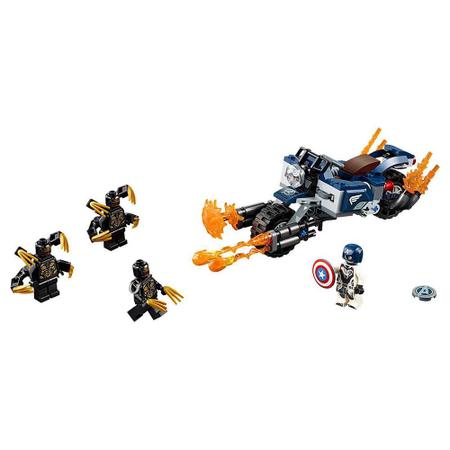 Imagem de LEGO Marvel - Capitão América: Ataque de Outriders - 76123