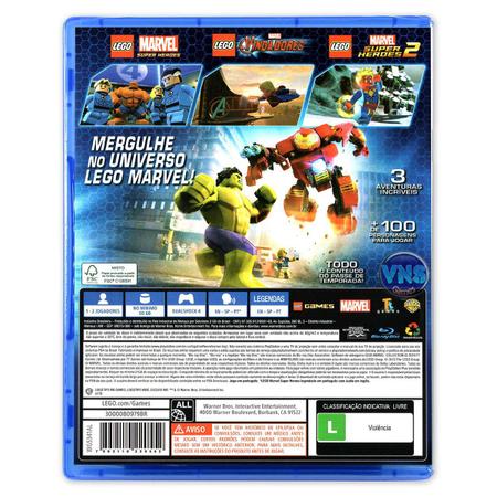 LEGO Marvel Collection - Warner Bros - Jogos de Ação - Magazine Luiza