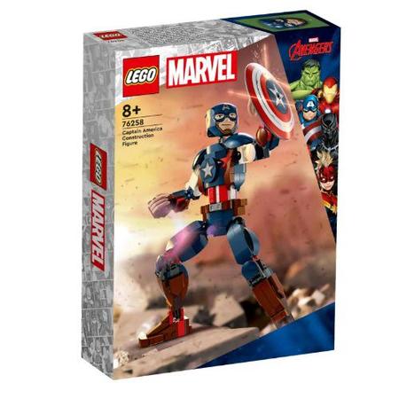 Imagem de Lego Marvel Figura Capitão América 76258