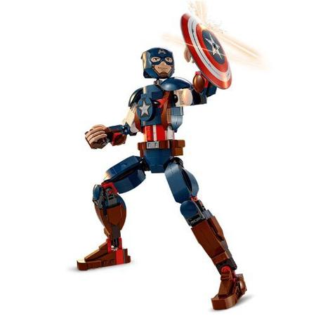 Imagem de Lego Marvel Figura Capitão América 76258