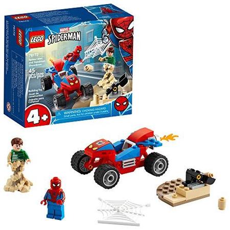 Imagem de LEGO Marvel Homem-Aranha: Homem-Aranha e Sandman Showdown 76172 Brinquedo de Construção Colecionável, Novo 2021 (45 Peças)