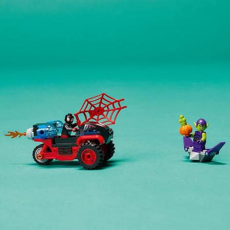 Imagem de Lego Marvel Miles Morales Triciclo Do Homem Aranha 10781