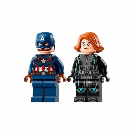 Imagem de LEGO Marvel - Motos da Viúva Negra e do Capitão América - 130 peças - Lego