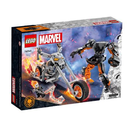 LEGO Super Heroes Marvel - Motoqueiro Fantasma - Lego Super Heroes Marvel  Motoqueiro Fantasma - 76245 - LEGO