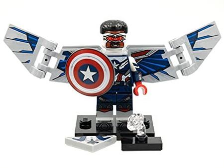 Imagem de LEGO Marvel Series 1: Minifigura Capitão América Falcon 71031