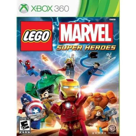 JOGO LEGO SUPER HEROES PARA XBOX 360 - MÍDIA FÍSICA ORIGINAL