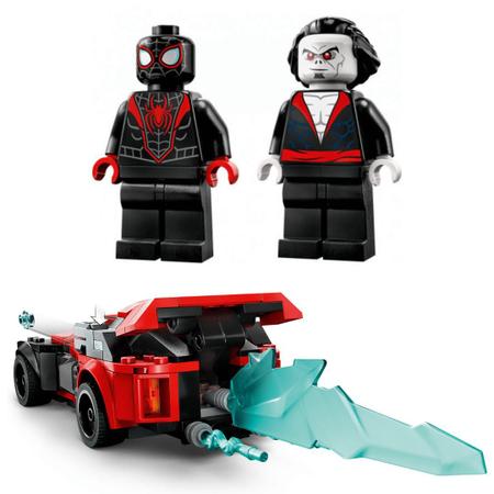 Imagem de LEGO Miles Morales Vs Morbius Marvel 220 Peças 7+ 76244